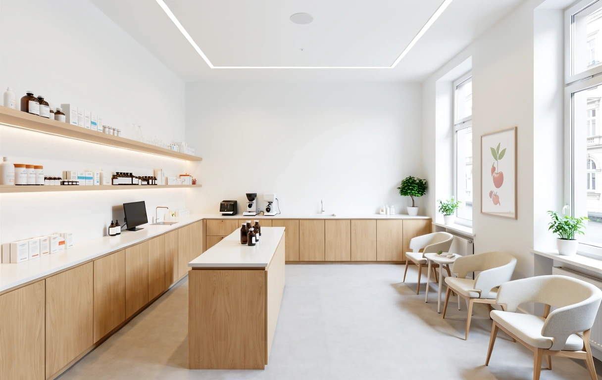 Innenansicht Nutrizentrum Köln